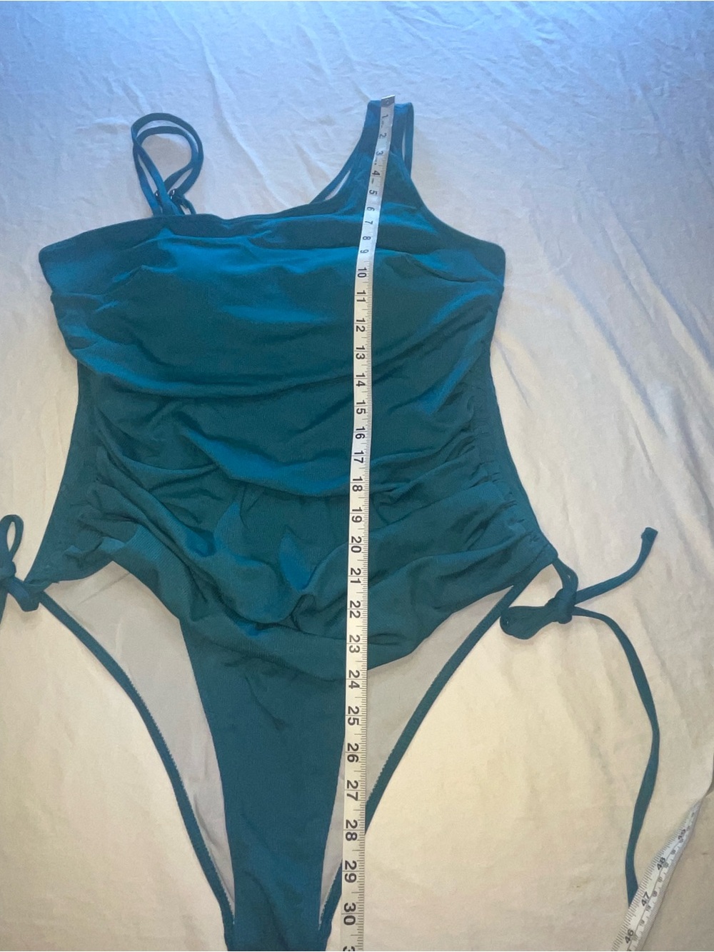 1XL Women’s SHEIN One-Piece Teal Swimsuit New - Picture 7 of 11
